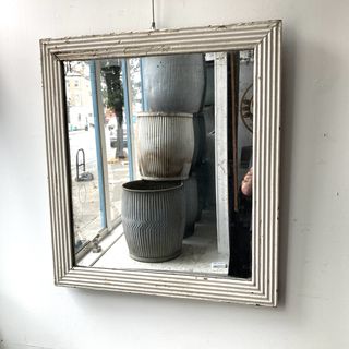 18th Century French Reeded Mirror