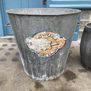 Large Zinc Tub