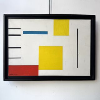 Abstract Geometric Painting
