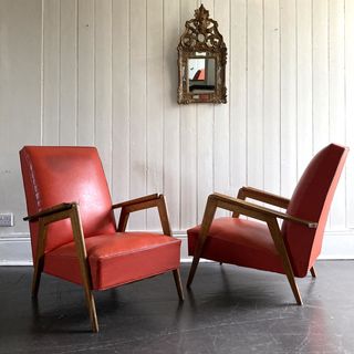 1960s Open Armchairs