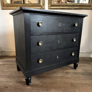 Ebonised Commode