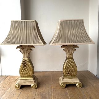 Ceramic Pineapple Lamps