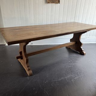 French Oak Monastery Table