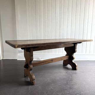 Oak Trestle  Table
