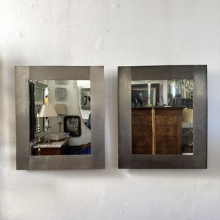 Italian Metal Framed Mirrors